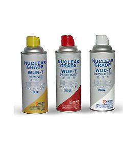 Wu-t dye penetrant (nuclear grade)