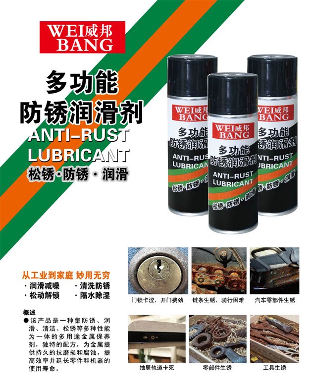 Multifunctional antirust lubricant